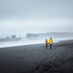 black sand beach south coast iceland