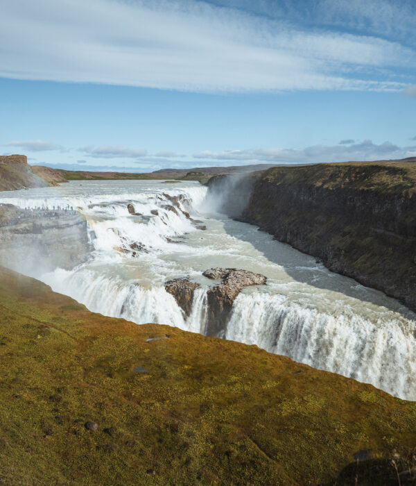 gullfoss waterfall golden circle private tour iceland