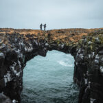 arnarstapi coastal cliffs snaefellsnes peninsula